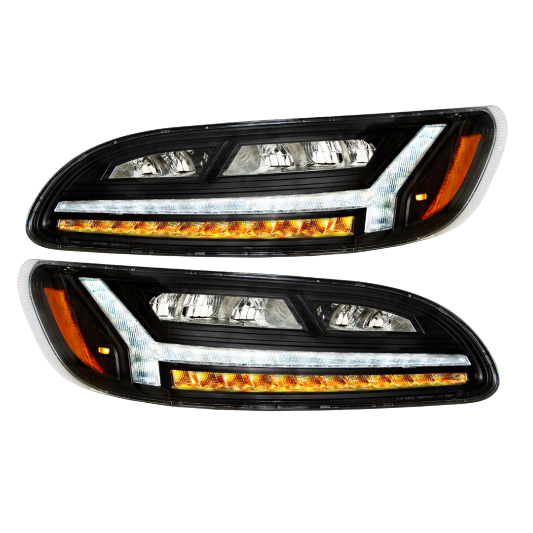 Peterbilt 386 (2006-2016) and 387 (2000-2011) - 6 LED Headlight