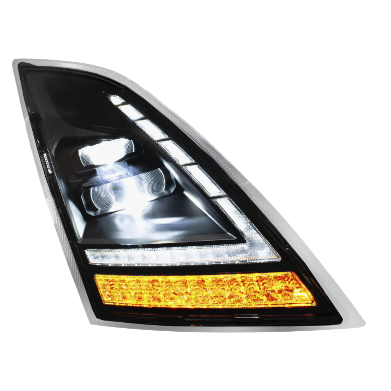 Volvo VNL (2018-2024) - Full LED Headlight With LED Turn Signal and DRL