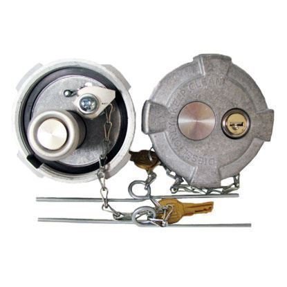 3.375 Inch ID Volvo, Mack & International Locking Fuel Cap - HD Truck Source