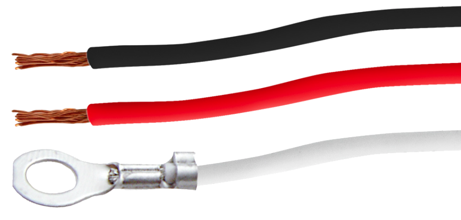 Pigtail - 3 Wire With 3 Prong Right Angle Plug - 12" Lead