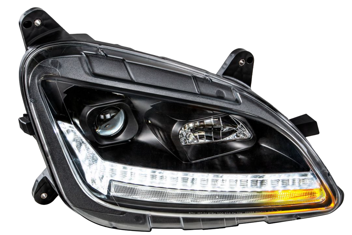 Peterbilt 579 (2012-2021 ) 587 (2010-2016) - Projection Headlight With LED Sequential Turn and DRL