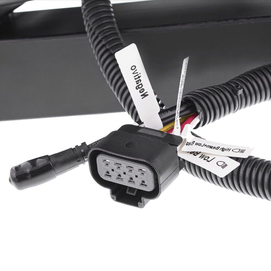 Volvo VN/VNL (2003-2017) - LED Headlight With Dual Color LED Light Bars