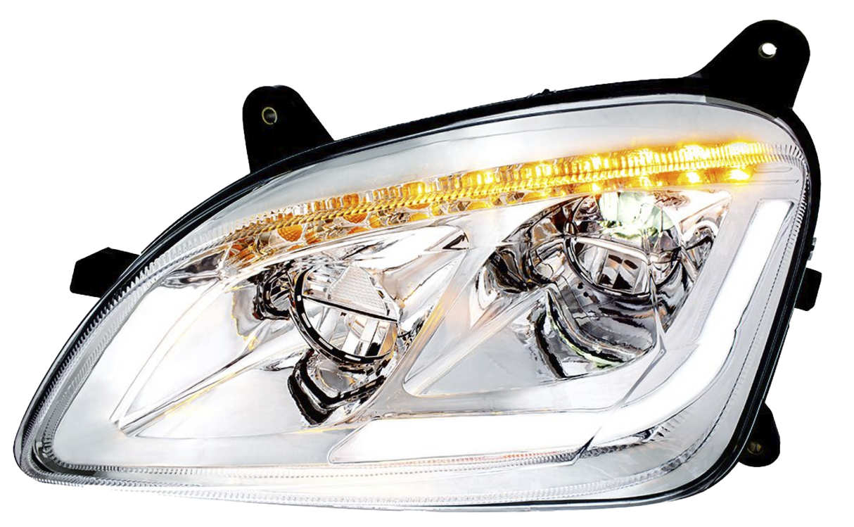 Peterbilt 587 (2010-2016) Peterbilt 579 (2012-2021) - LED Headlight With Sequential LED Turn Signal