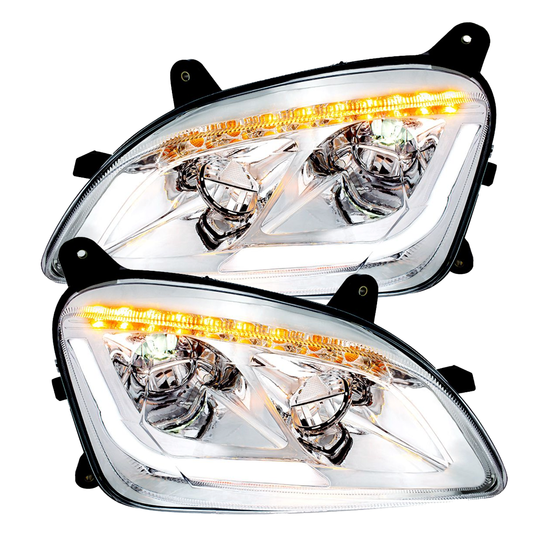 Peterbilt 587 (2010-2016) Peterbilt 579 (2012-2021) - LED Headlight With Sequential LED Turn Signal