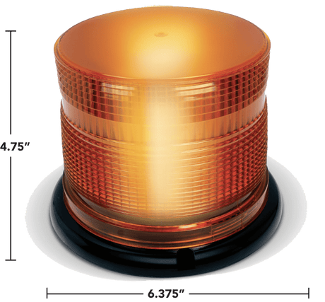 360 Degree Rotating Beacon Light With 10 Flash Patterns - HD Truck Source
