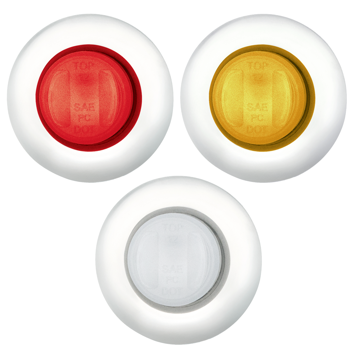 3/4 Inch Mini Light GloLight 2 LED With Stainless Steel Trim