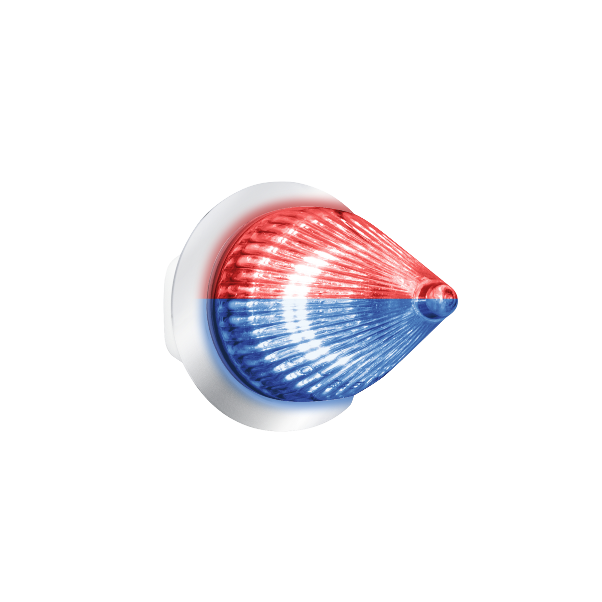 1-1/8 Inch Spike Light Double Fury 4 LED Dual Function