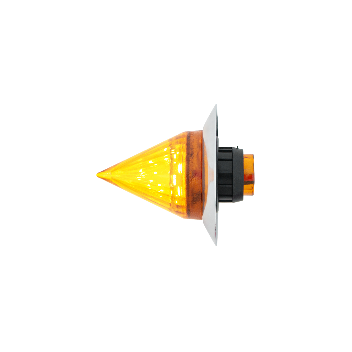 1-1/4 Inch Spike Light With Stainless Steel Bezel, 6 LED Dual Function