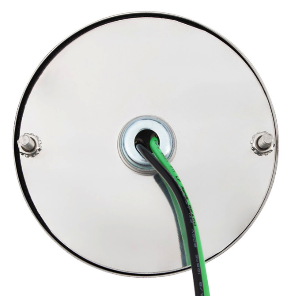 3 Inch Watermelon Light With GLASS LENS, 18 LED Bulb, Flush Mount Kit