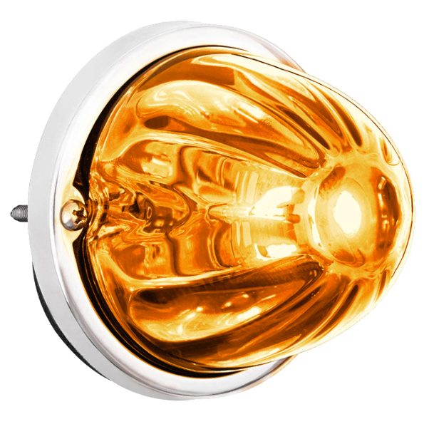 3 Inch Watermelon Light With GLASS LENS, 18 LED Bulb, Flush Mount Kit