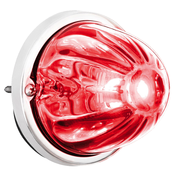 3 Inch Watermelon Light With GLASS LENS, 18 LED Bulb, Flush Mount Kit