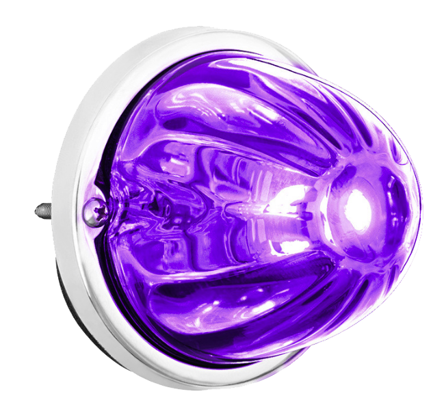 3 Inch Watermelon Light With GLASS LENS, 18 LED Bulb, Flush Mount Kit