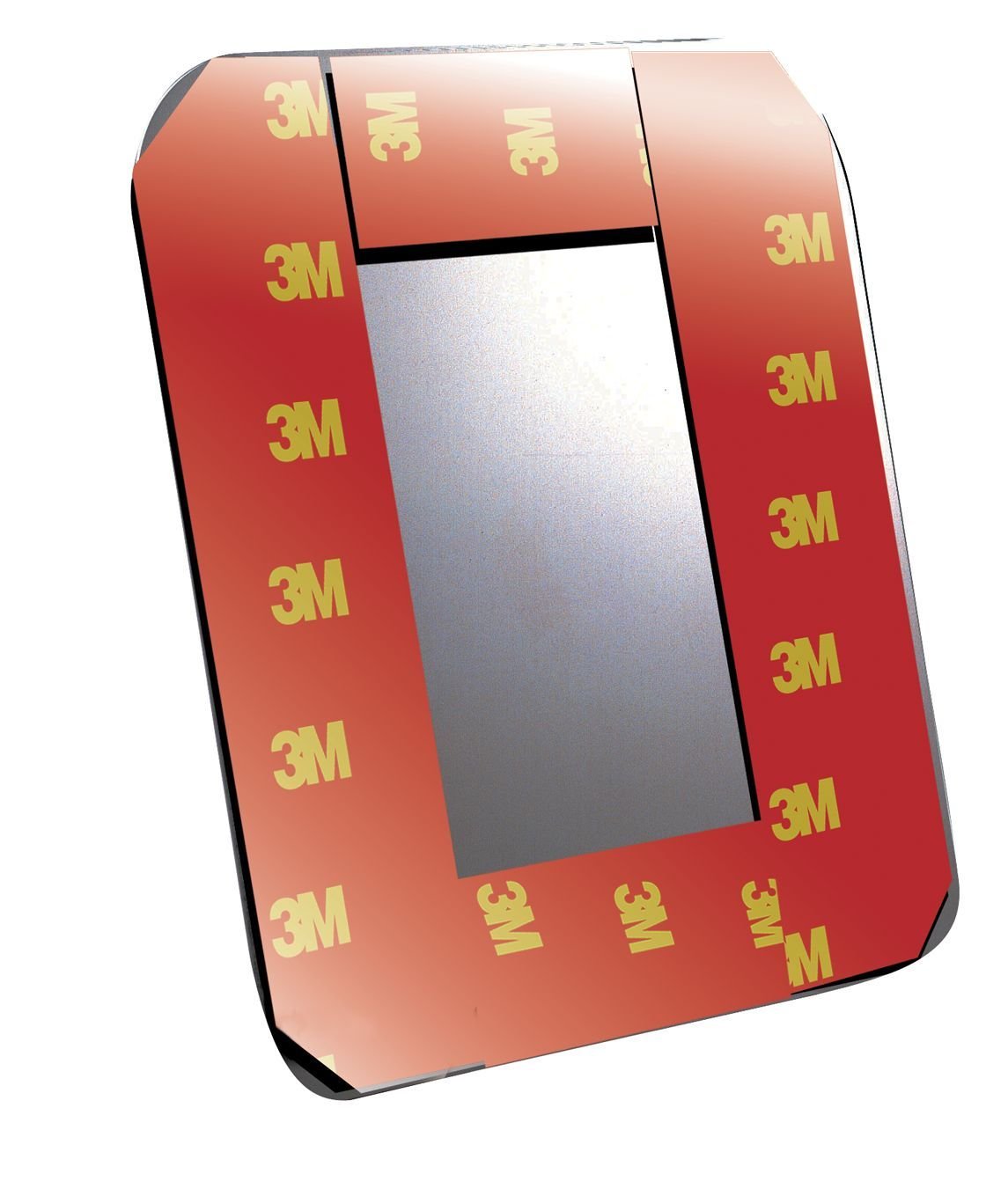 4 Inch x 5 Inch Stick - On Stainless Permit Holder - HD Truck Source