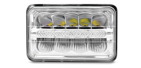 4 x 6 Inches Led Headlight with Daytime Running Light - HD Truck Source