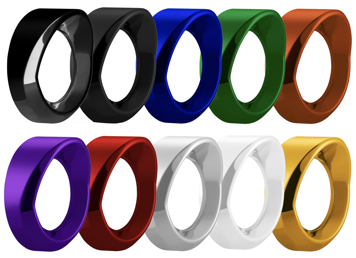 Gauge Hooded Covers 2-3/8" Diameter, Candy Colors