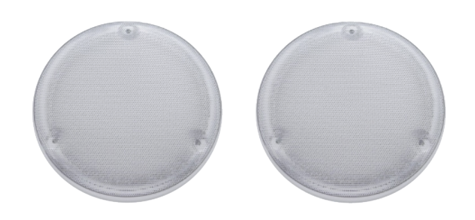Freightliner & Kenworth - Chrome 6-3/4" Round Speaker Cover (Pair)