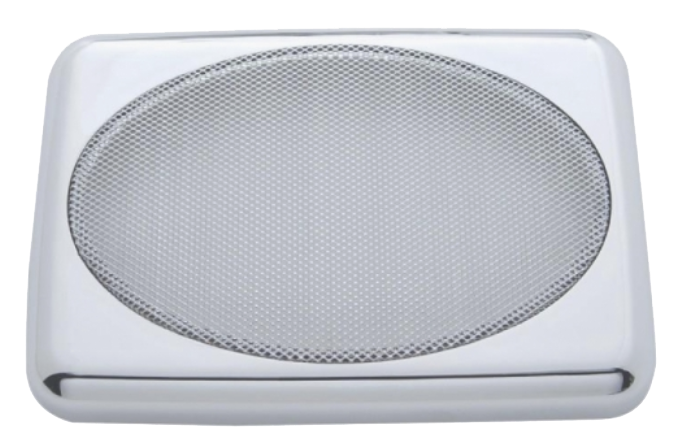 Peterbilt - Chrome 7" X 4-7/8" Speaker Cover (Pack of 2)