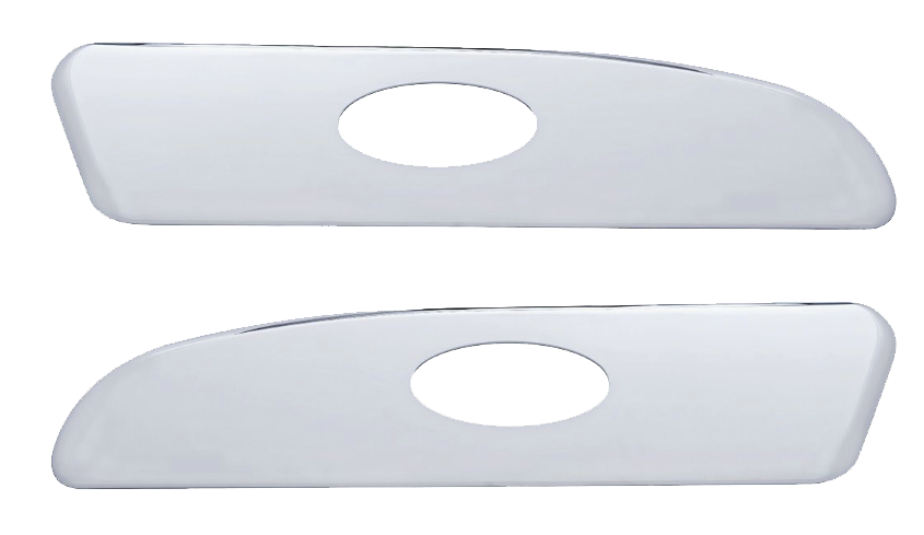Peterbilt - Chrome Plastic Interior Door Panel Trim (Pair)