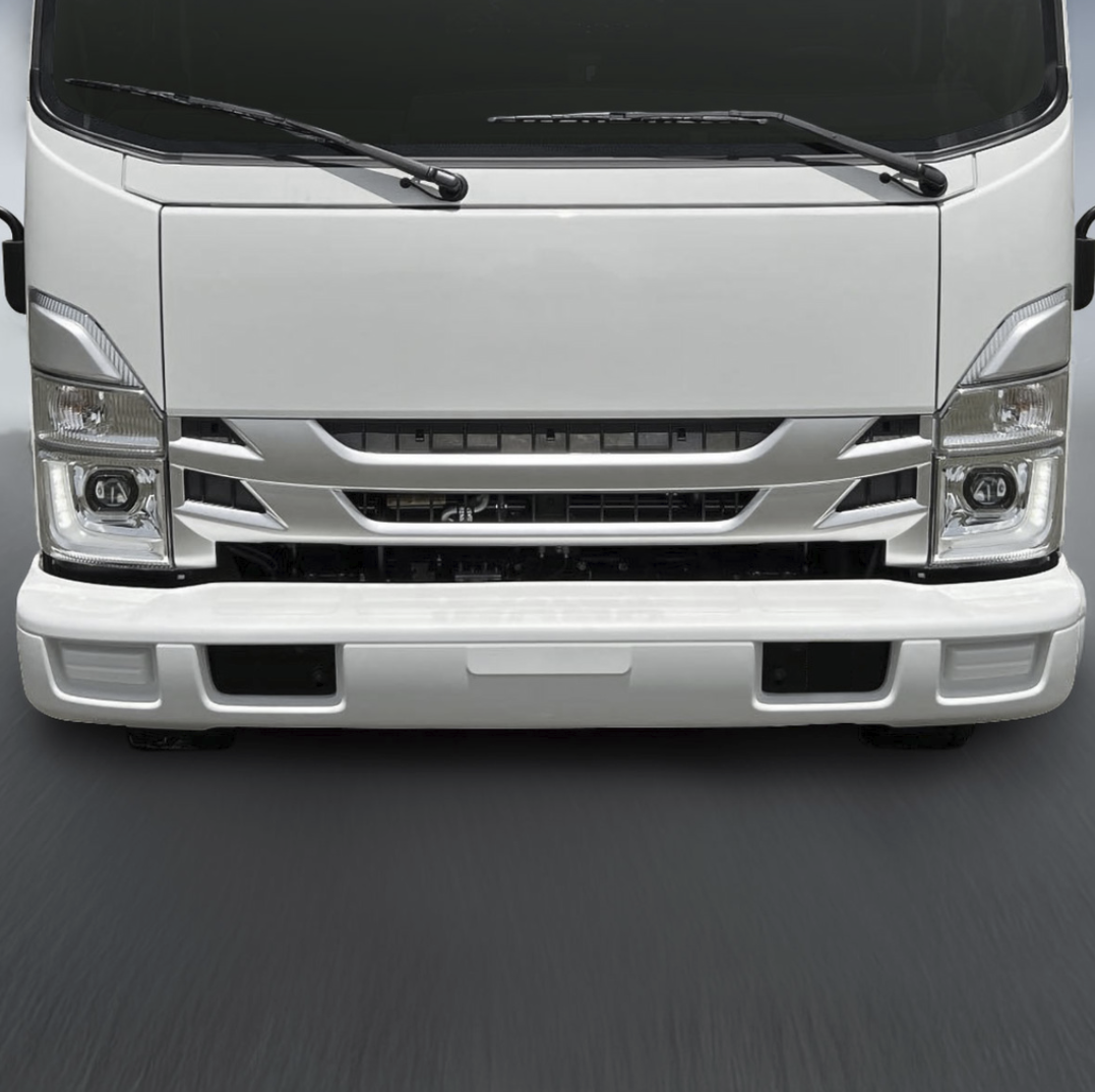 Isuzu NPR (ELF 400/500/600) 2007-2025 - White Bumper