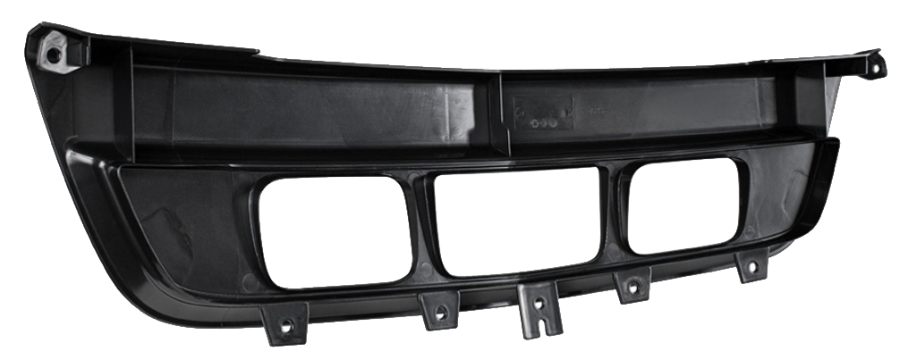 International LT 2018-2025 - Bumper Trim With Fog Light Holes - Black