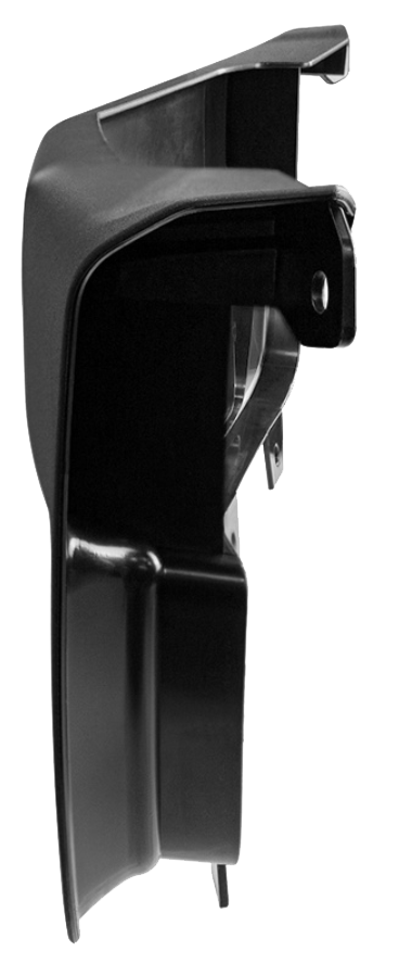 International LT 2018-2025 - Bumper Trim With Fog Light Holes - Black