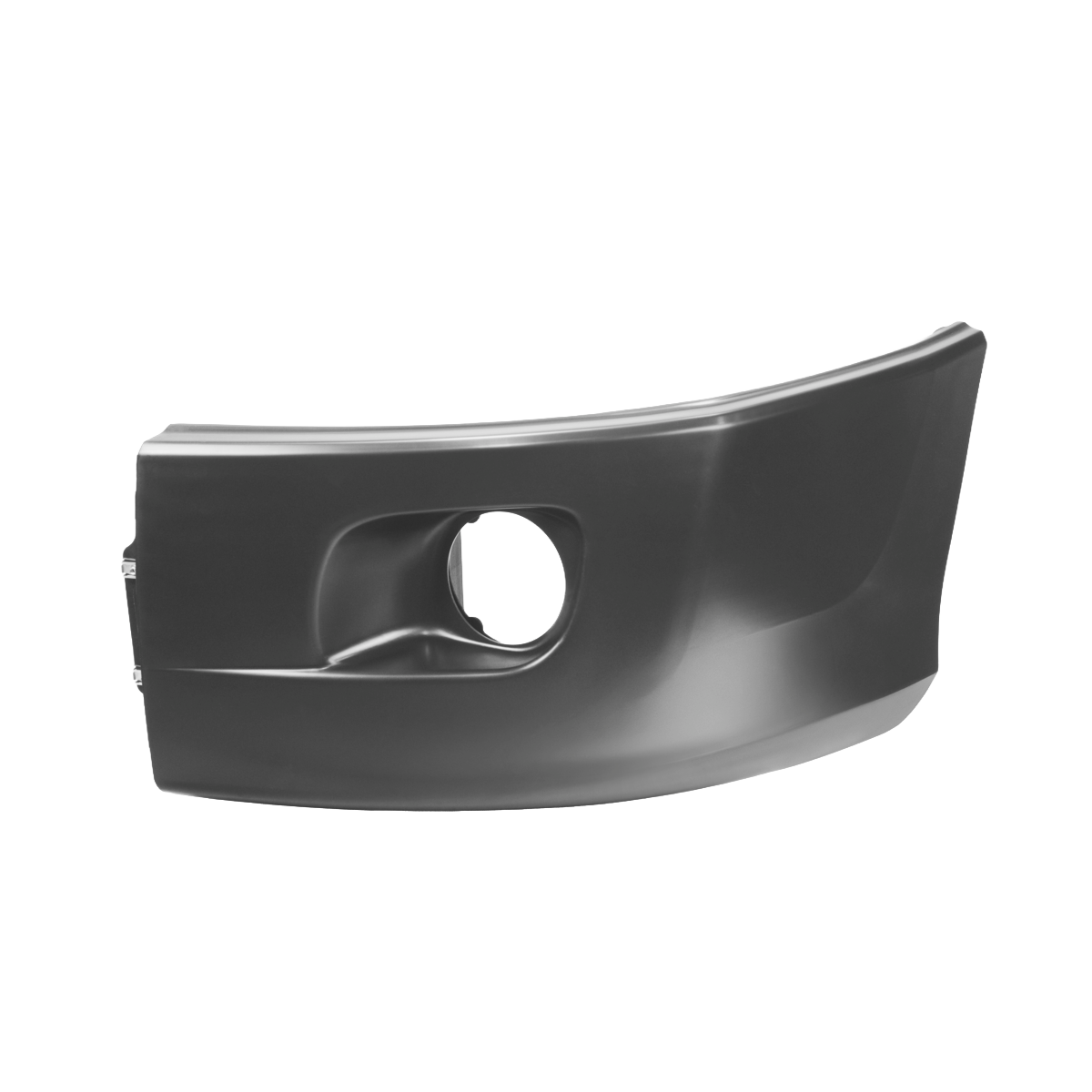 Peterbilt 579 (2012-2021) - Bumper End With Fog Light Hole