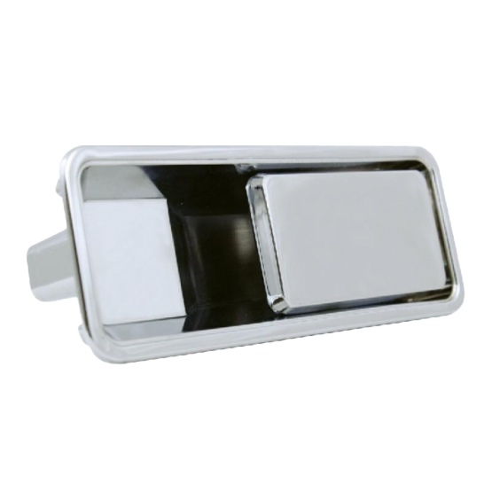 International 8300/8200 (1989-2000), 4900/4800 (1990-2002) - Chrome Interior Door Handle