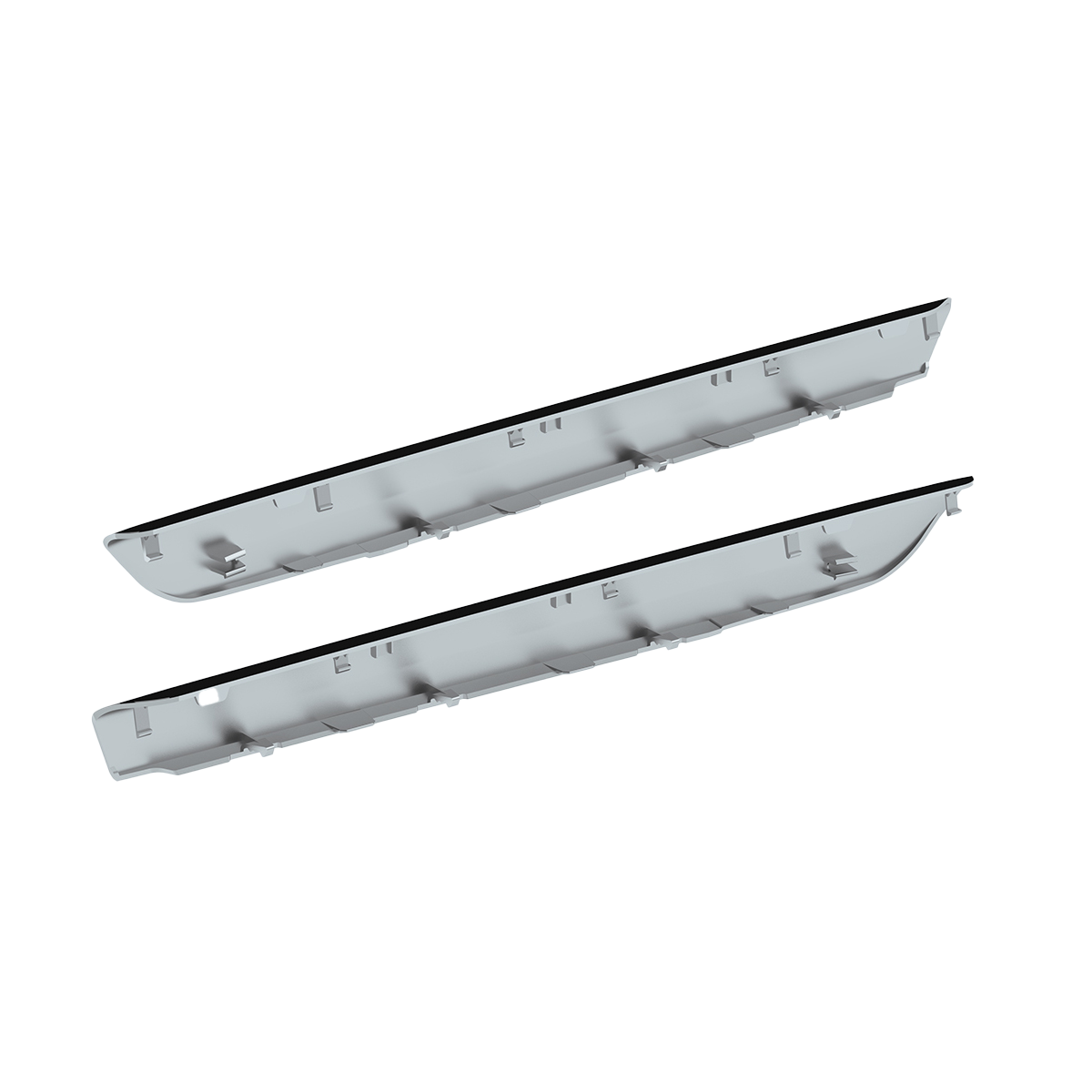Freightliner Cascadia (2018-2025) - Chrome Plated Door Grab Handle Covers (Pair)