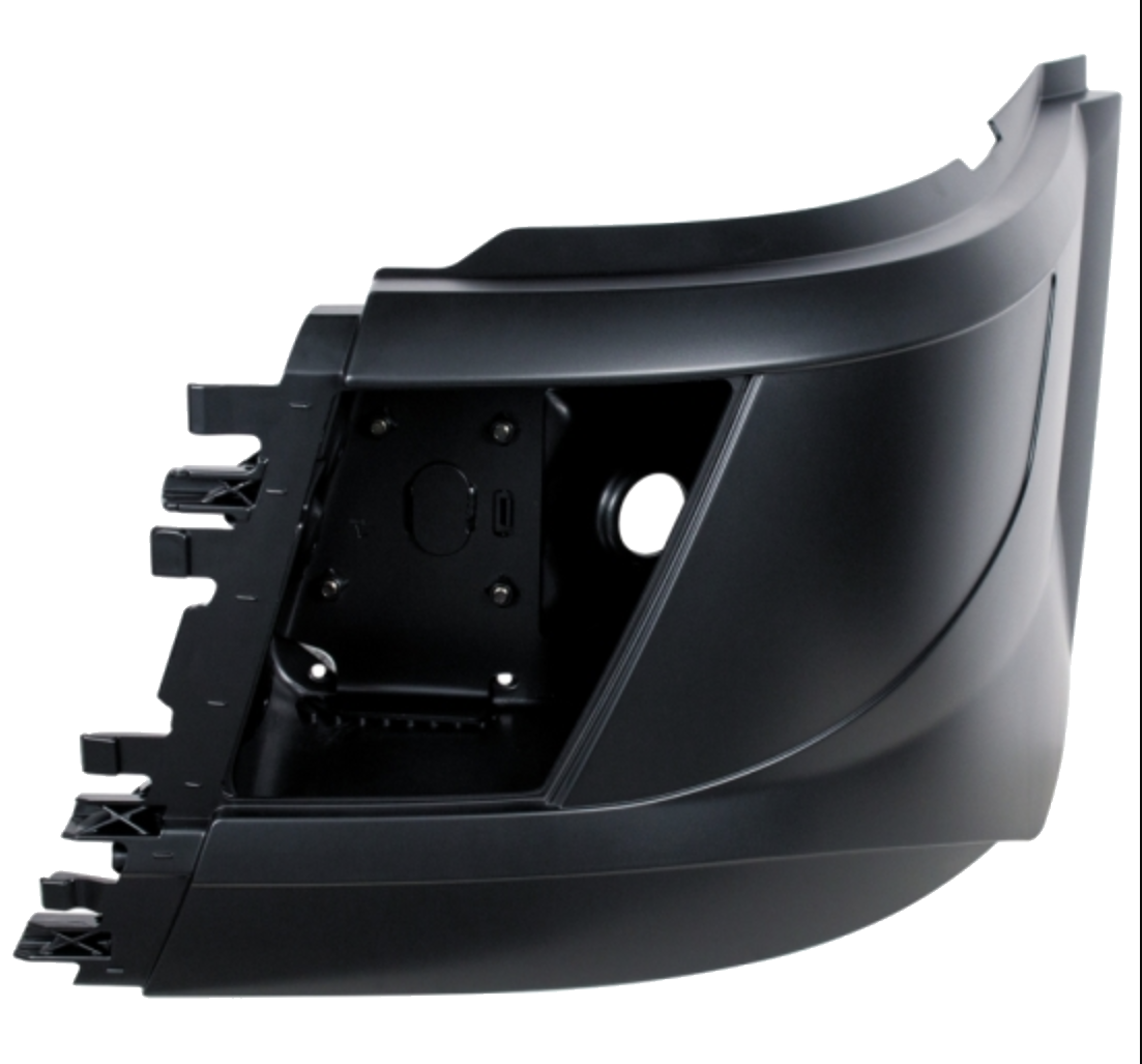 Volvo VNL 2015-2017 With Aero Style Bumper - Bumper Ends