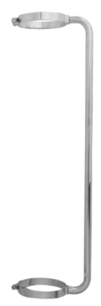 45 Inch Chrome Exhaust Grab Handle - HD Truck Source