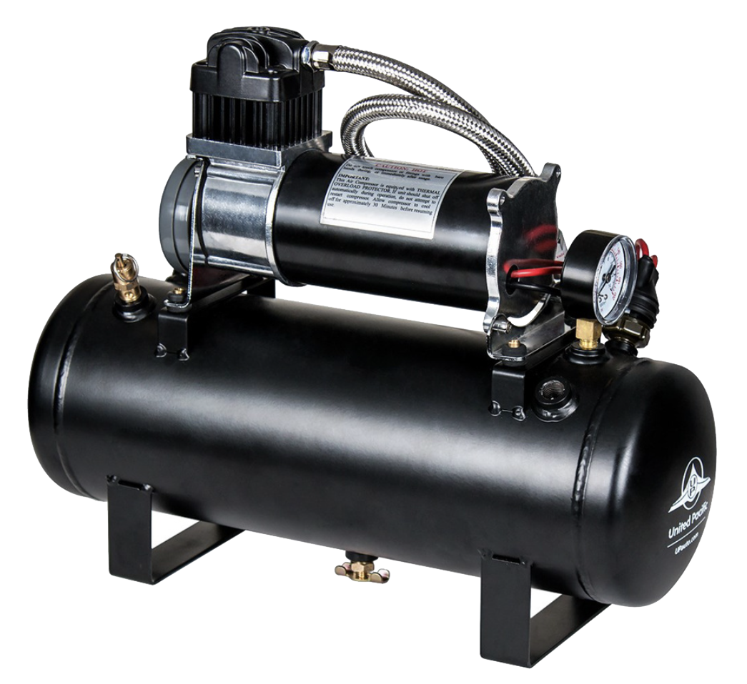 Heavy Duty Air Compressor With Tank - 2.0 CFM, 1.5 gallon