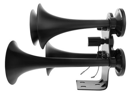 4 Trumpet Black Train Horn