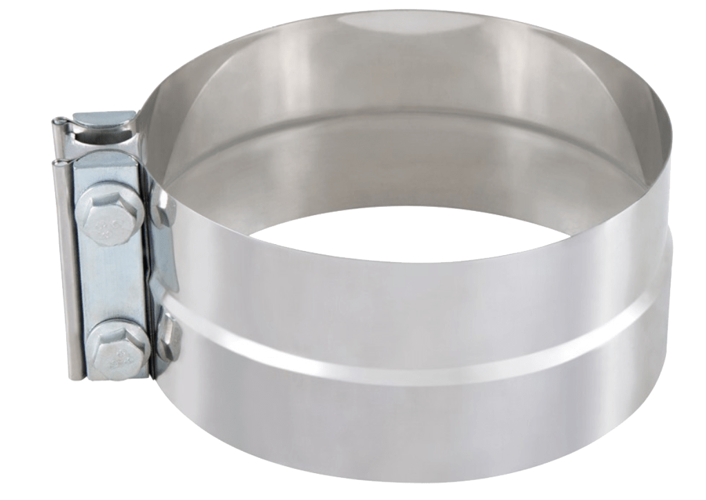 5 and 6 Inch Stainless Formed Exhaust Clamps - HD Truck Source