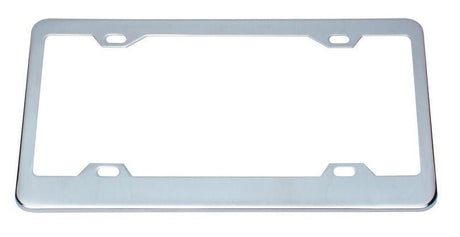 6 x 12 Inches Chrome License Plate Frame - HD Truck Source