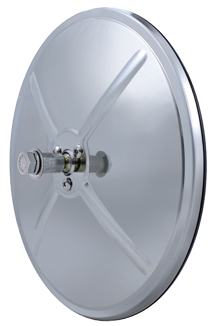 Convex Mirror - 8-1/2" 430 Stainless Steel Full Dome