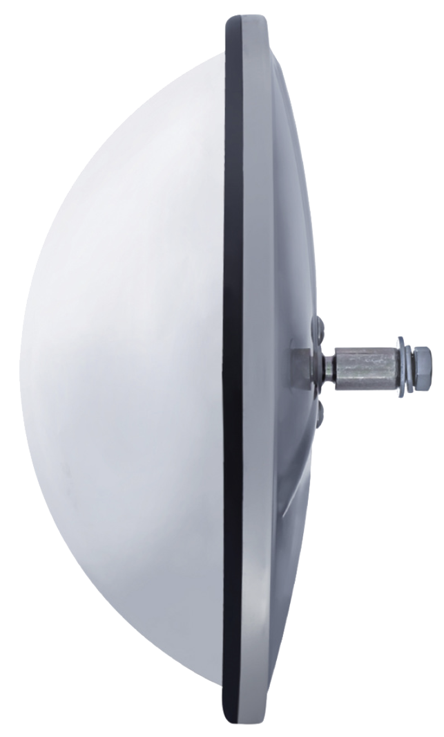 Convex Mirror - 8-1/2" 430 Stainless Steel Full Dome