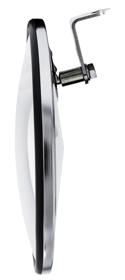 Convex Mirror - 430 Stainless Steel Offset Mounting Stud