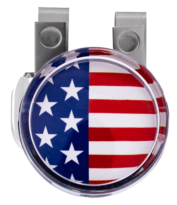 Spinner - Vintage Steering Wheel Spinner With Clear Removable Top & Additional Flag Inserts