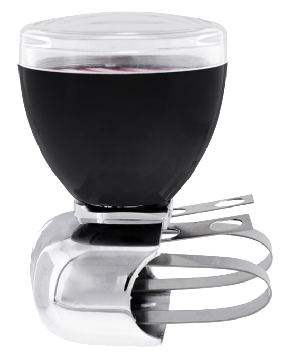 Spinner - Vintage Steering Wheel Spinner With Clear Removable Top & Additional Flag Inserts