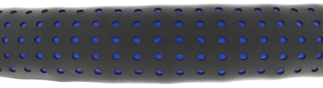 Leather 18" Perforated Steering Wheel Cover