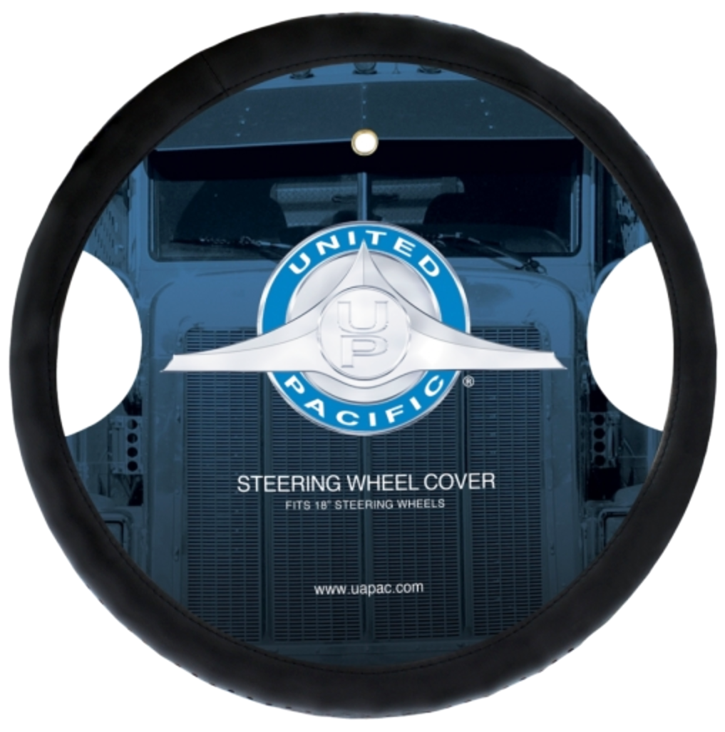 Leather 18" Perforated Steering Wheel Cover