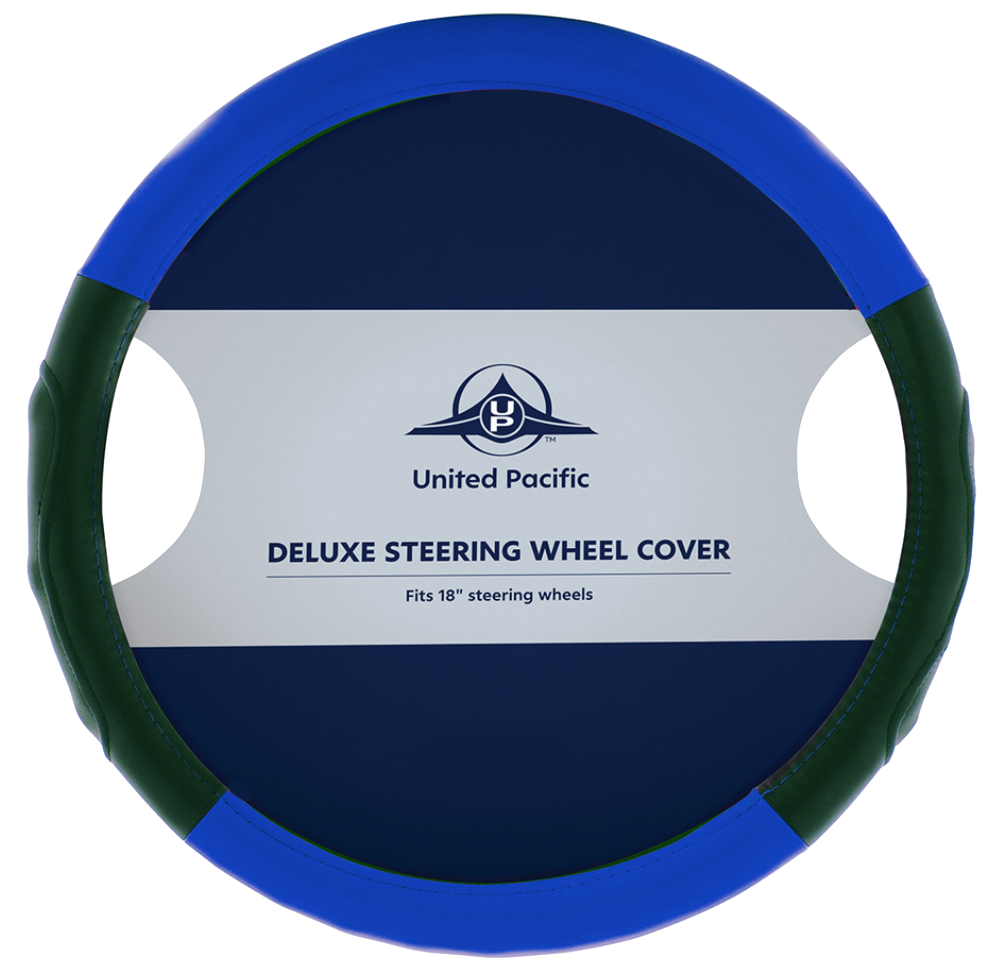 18" Duo Tone Steering Wheel Cover