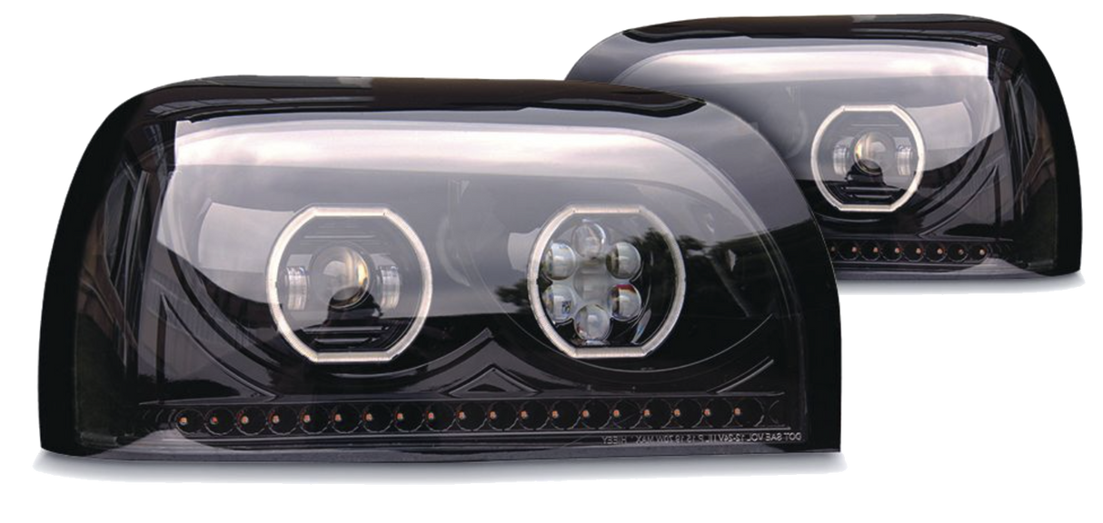 Freightliner Century (1996-2010) - LED Headlight With Sequential Turn Signal