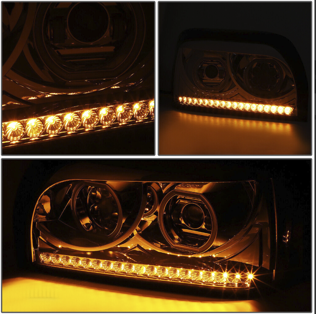 Freightliner Century (1996-2010) - LED Headlight With Sequential Turn Signal