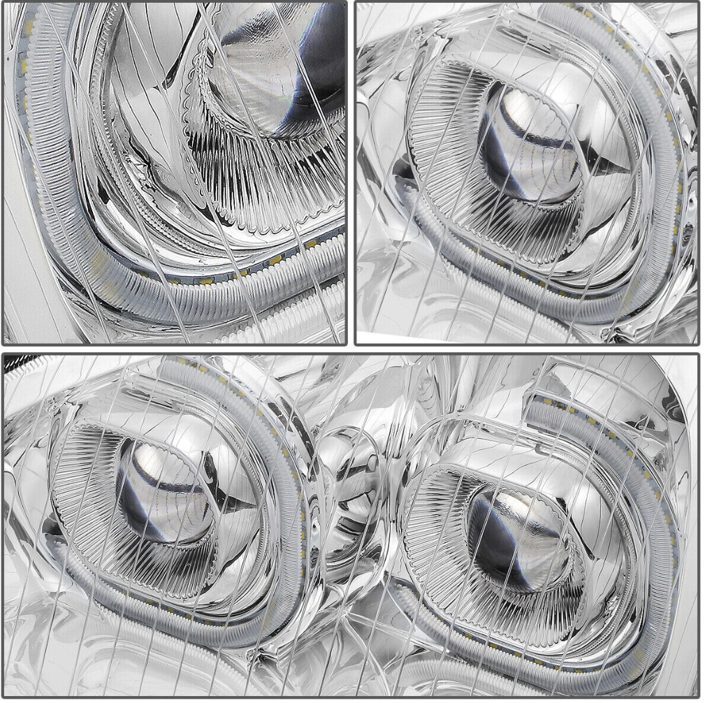 Freightliner Columbia (2001-2020) - LED Headlight Chrome or Black Inner Housing