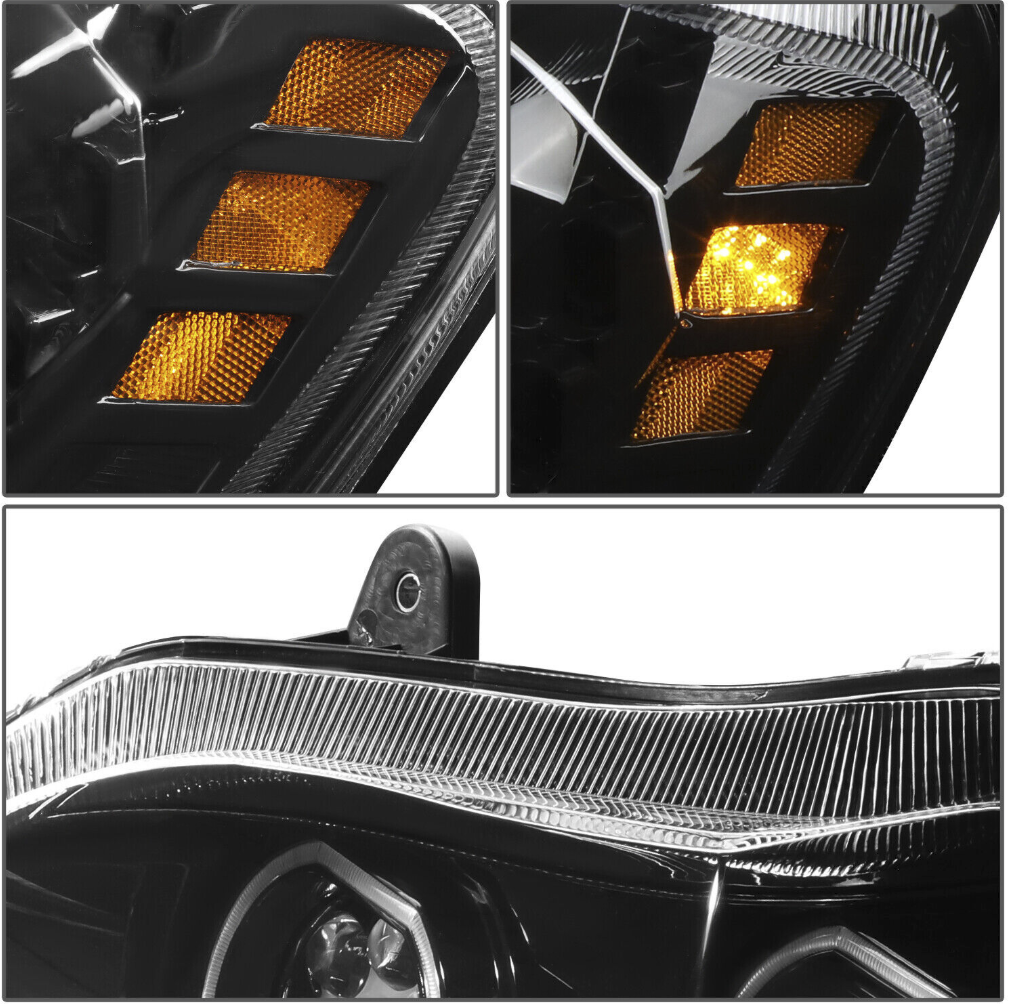 Kenworth T680 (2013-2021) - LED Headlight With Sequential Turn Signal