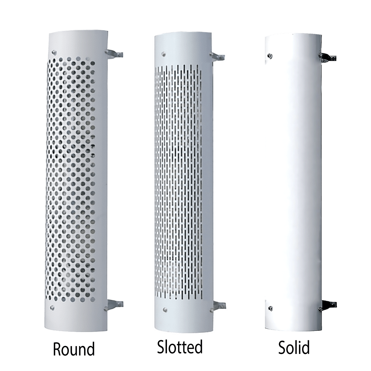 8" Stainless Steel Stack Guard Heat Shield 48" Long 180 Degree - HD Truck Source