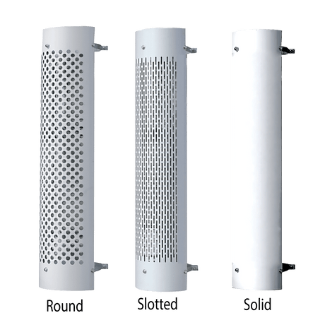 8" Stainless Steel Stack Guard Heat Shield 48" Long 180 Degree - HD Truck Source