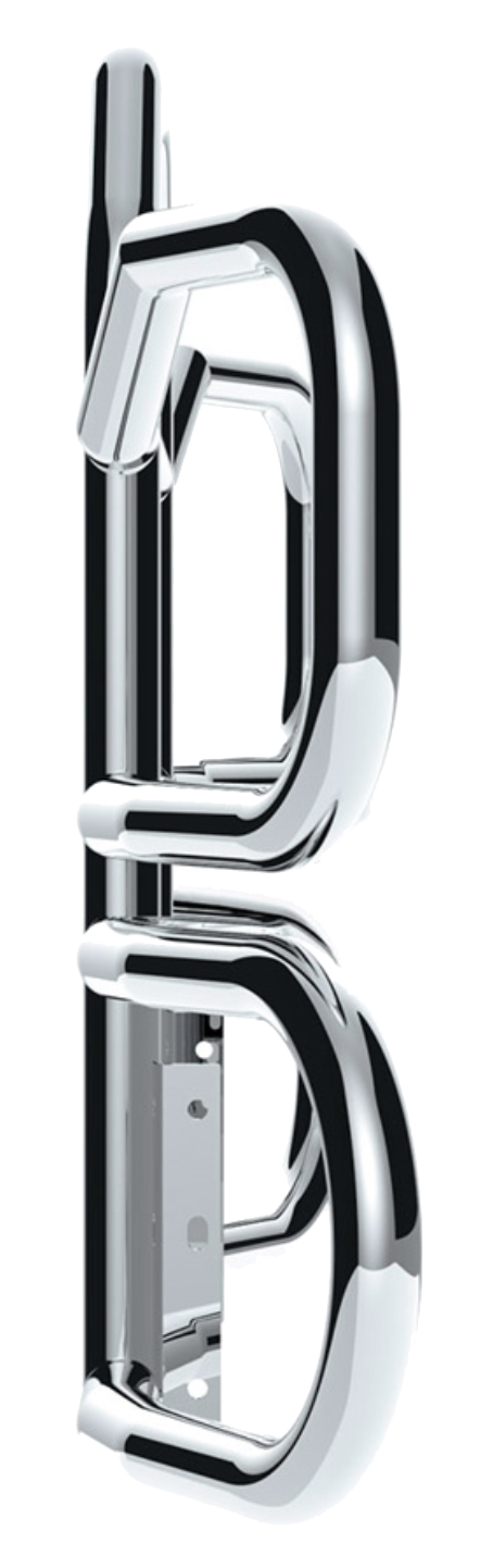 Highwayshield I95R Stainless Steel Grille Guard With Bracket Kit