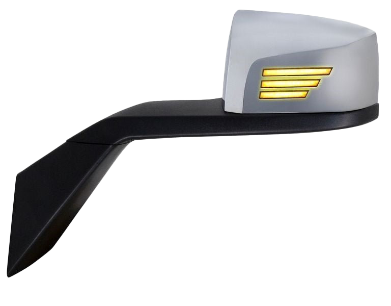 Volvo VN/VNL (2004-2017) - Heated Hood Mirror Assembly With Sequential Turn Signal